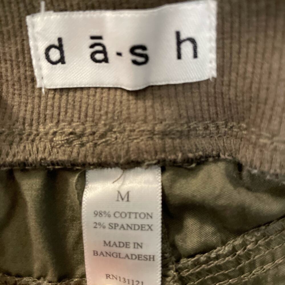 Dash Womens Cargo Shorts Size M Lightweight Olive Green Stretch, Gorpcore - Picture 3 of 6